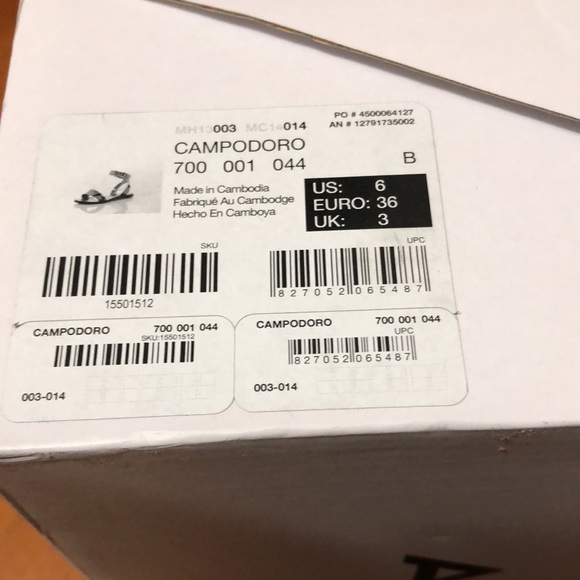 Brand new in box snakes skin sandals - Picture 6 of 8